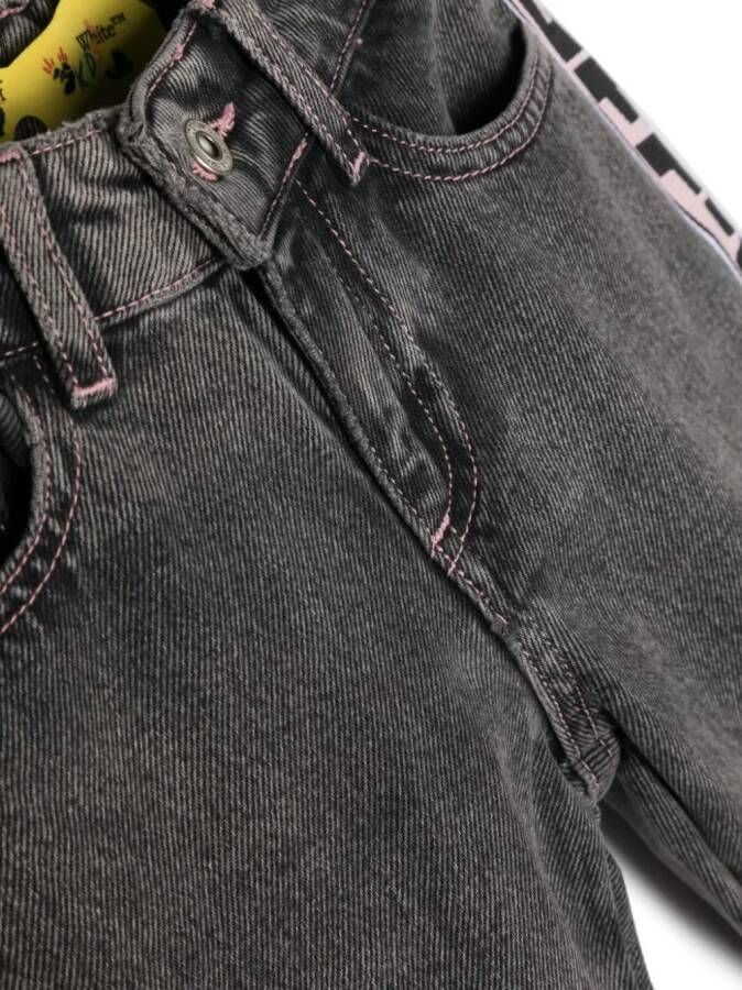 Off-White Kids Straight jeans Grijs