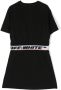 Off-White Kids Jurk met logoband Zwart - Thumbnail 2