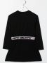 Off-White Kids Mini-jurk met logo tailleband Zwart - Thumbnail 2