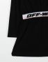 Off-White Kids Mini-jurk met logo tailleband Zwart - Thumbnail 3
