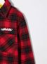 Off-White Kids Overhemd met logopatch Rood - Thumbnail 3
