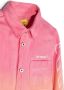 Off-White Kids Shirt met tie-dye print Roze - Thumbnail 3
