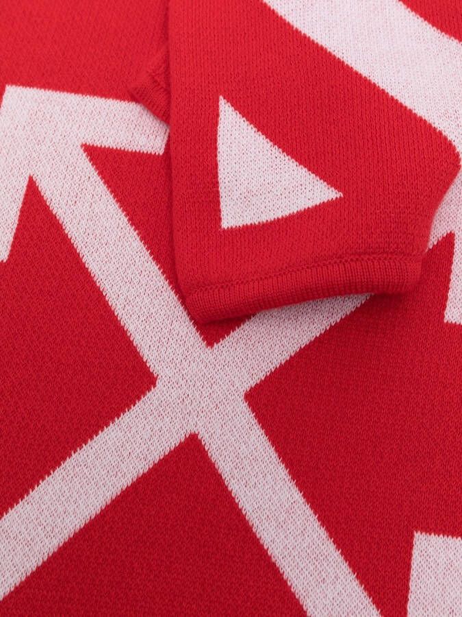 Off-White Kids Sjaal met print Zwart