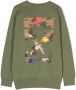 Off-White Kids Sweater met camouflageprint Groen - Thumbnail 2