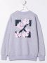 Off-White Kids Sweater met logoprint Grijs - Thumbnail 2