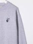 Off-White Kids Sweater met logoprint Grijs - Thumbnail 3