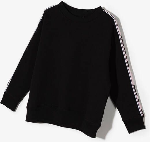 Off-White Kids Sweater met ronde hals Zwart