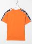 Off-White Kids T-shirt met logo Oranje - Thumbnail 2