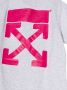 Off-White Kids T-shirt met pijlprint Grijs - Thumbnail 3