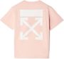 Off-White Kids T-shirt met Arrows print Roze - Thumbnail 2