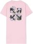 Off-White Kids T-shirtjurk met grafische print Roze - Thumbnail 2