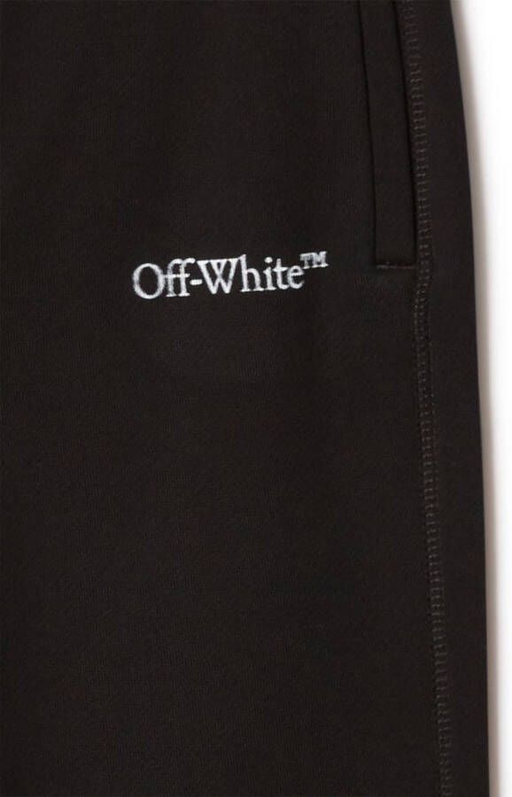 Off-White Kids Trainingsbroek met logoprint Zwart