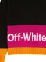 Off-White Kids Trui met colourblocking Zwart - Thumbnail 3