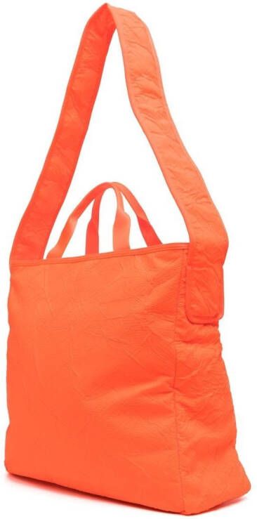 Off-White Shopper met logoprint Oranje