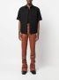 Off-White Leren broek Bruin - Thumbnail 2