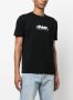 Off-White T-shirt met geborduurd logo Zwart - Thumbnail 3