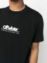 Off-White T-shirt met geborduurd logo Zwart - Thumbnail 4