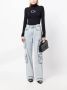 Off-White Top met logoprint Zwart - Thumbnail 1