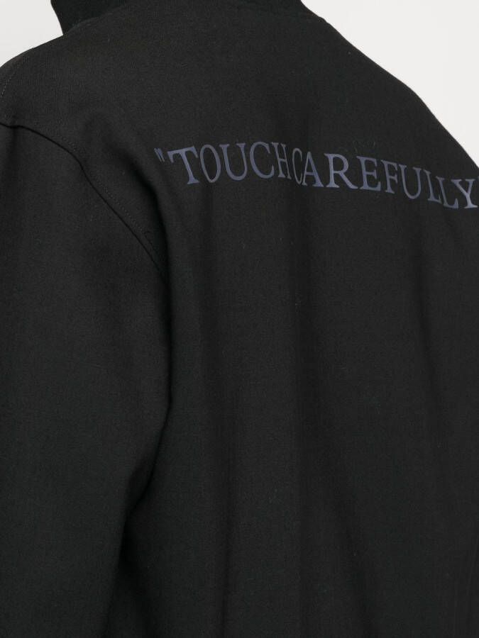 Off-White Trainingstop met logo Zwart