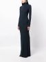 Off-White Jurk met trechterhals Blauw - Thumbnail 3