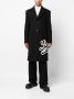 Off-White Mantel met enkele rij knopen Zwart - Thumbnail 2