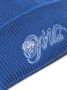Off-White Muts met geborduurd logo Blauw - Thumbnail 2