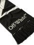 Off-White No Offense sjaal met intarsia logo Zwart - Thumbnail 6