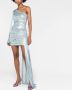 Off-White Asymmetrische mini-jurk Blauw - Thumbnail 2