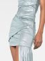 Off-White Asymmetrische mini-jurk Blauw - Thumbnail 3