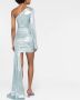 Off-White Asymmetrische mini-jurk Blauw - Thumbnail 4