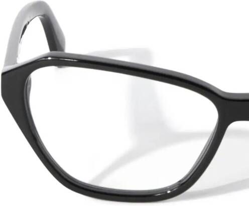 Off-White Eyewear Optical Style 37 bril met vierkant montuur Zwart