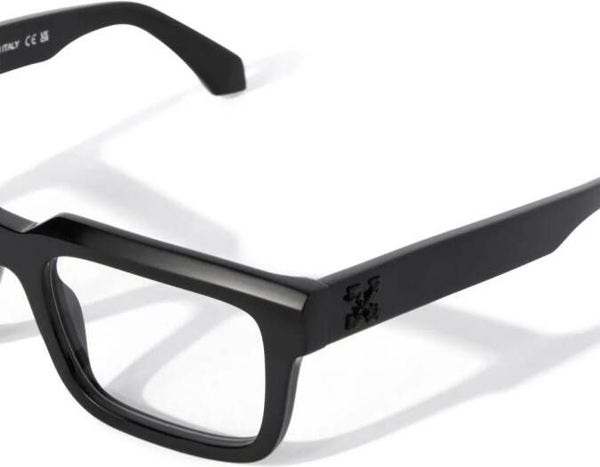 Off-White Optical Style 42 bril met vierkant montuur BLACK BLUE BLOCK