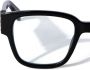 Off-White Optical Style 47 bril met vierkant montuur Zwart - Thumbnail 3