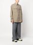 Off-White Overhemd met contrasterende afwerking Groen - Thumbnail 3