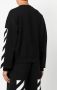 Off-White Oversized sweater Zwart - Thumbnail 4