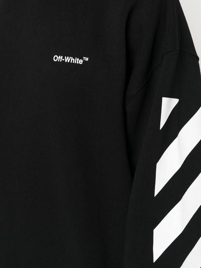Off-White Oversized sweater Zwart