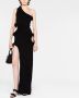 Off-White Asymmetrische jurk Zwart - Thumbnail 2