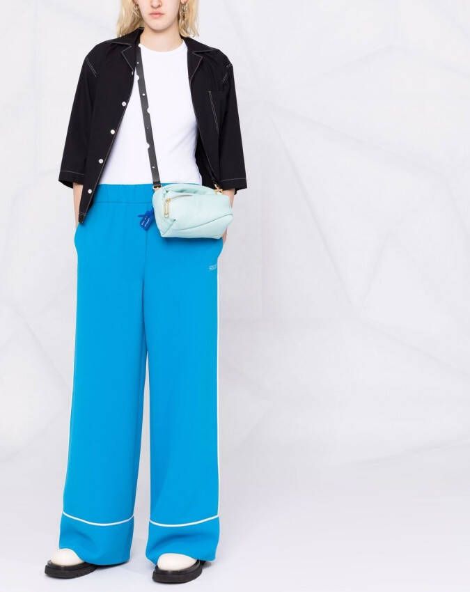 Off-White Pump Pouch shopper Blauw