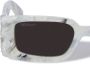 Off-White Roma zonnebril met rechthoekig montuur Grijs - Thumbnail 2