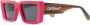 Off-White Eyewear Tweekleurige zonnebril Roze - Thumbnail 2