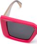 Off-White Eyewear Tweekleurige zonnebril Roze - Thumbnail 3