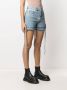 Off-White Shorts met gestrikte zijkant Blauw - Thumbnail 4