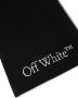 Off-White Sjaal met logo Zwart - Thumbnail 3