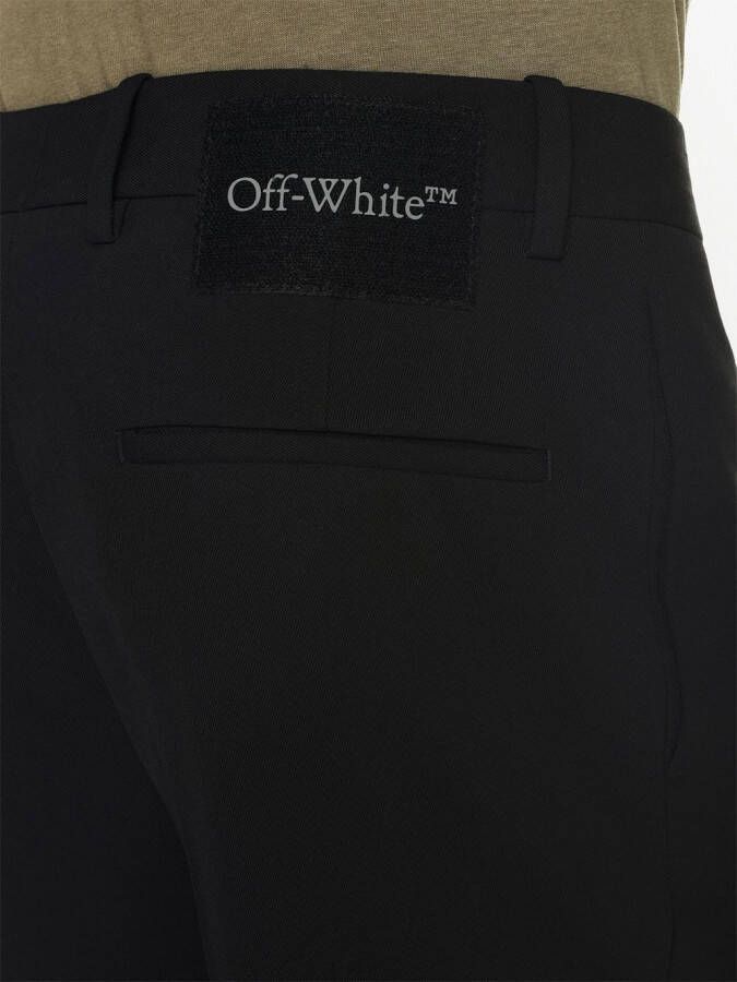 Off-White Skinny broek Zwart
