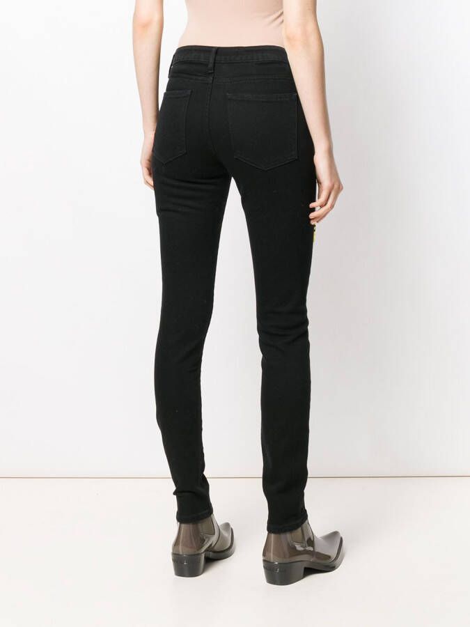 Off-White Skinny jeans Zwart
