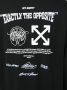 Off-White Hoodie met tekst Zwart - Thumbnail 5