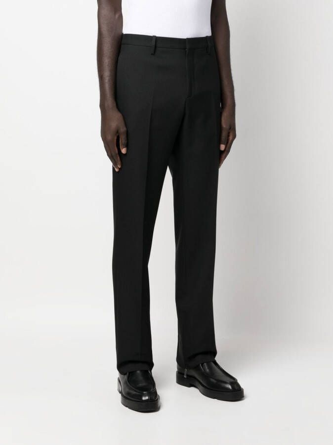 Off-White Straight broek Zwart