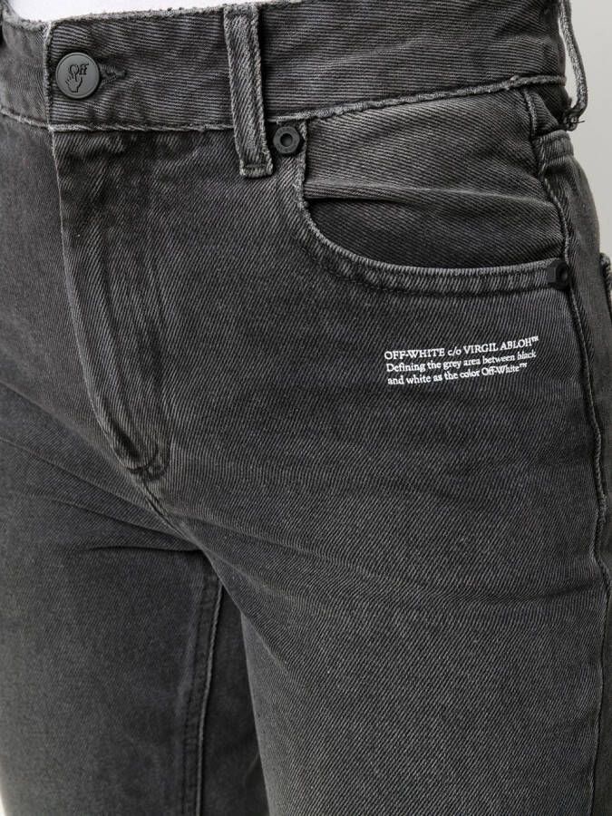 Off-White Straight jeans Zwart