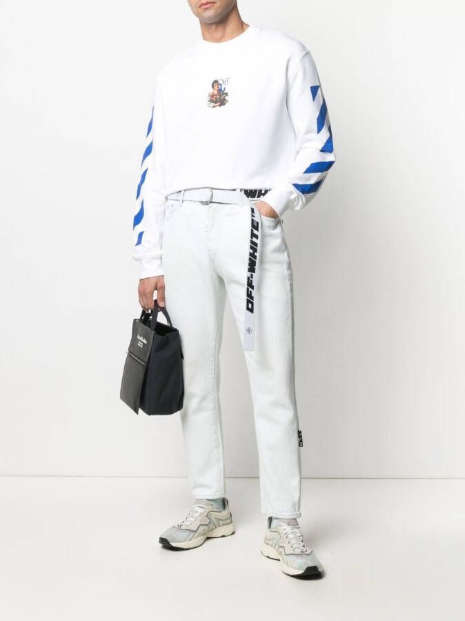 Off-White Straight jeans Wit