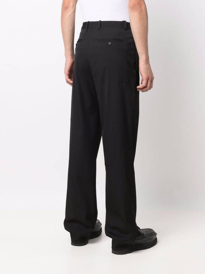 Off-White Straight pantalon Zwart